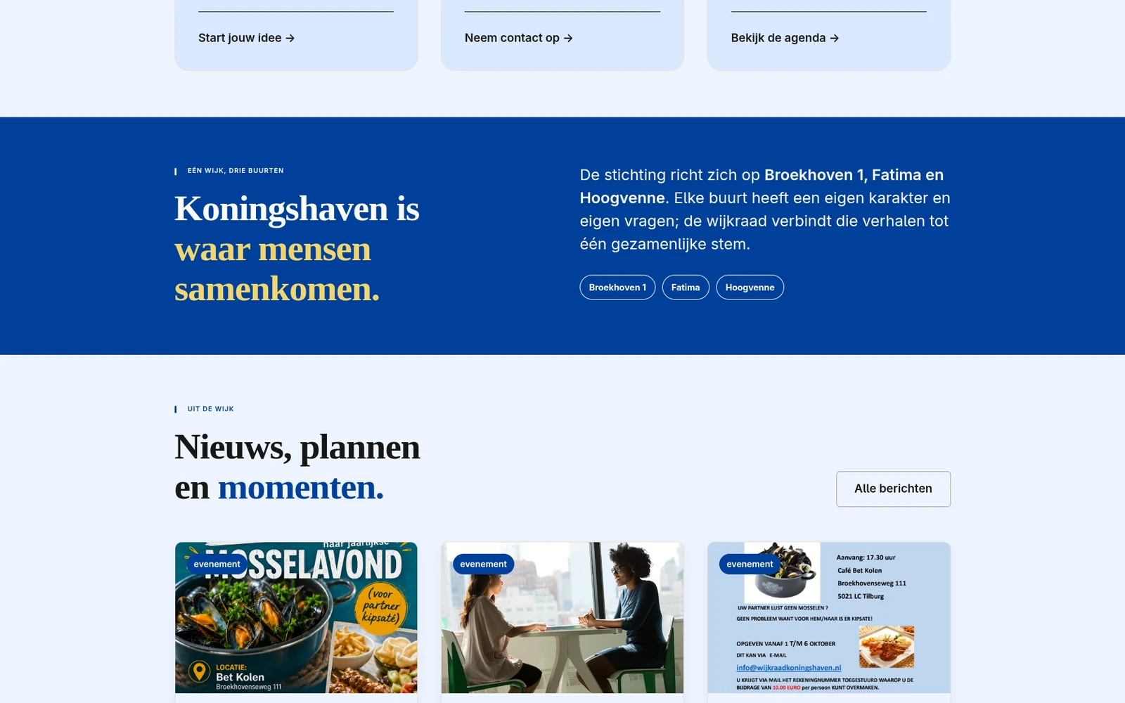 Projectbeeld 3 van Stichting Wijkraad Koningshaven