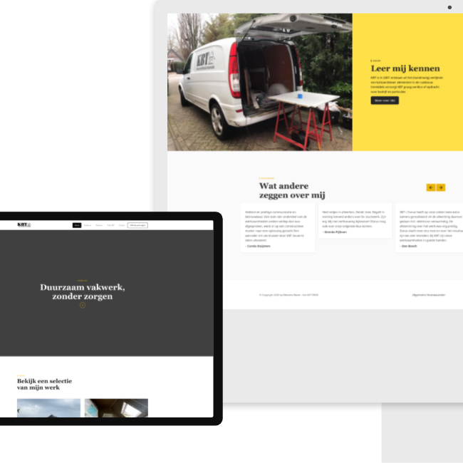 Professioneel ontwerp dat meegroeit met het bouwbedrijf